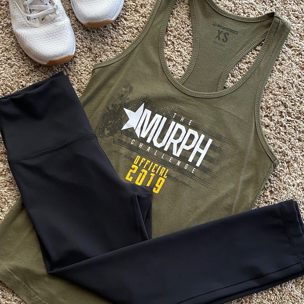 Lululemon Wunder Train High Rise Crop 21” (Black)